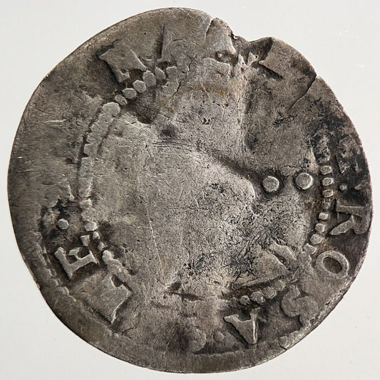 Elizabeth I 1st Silver Half-Groat Hammered Coin | Collectable Grade