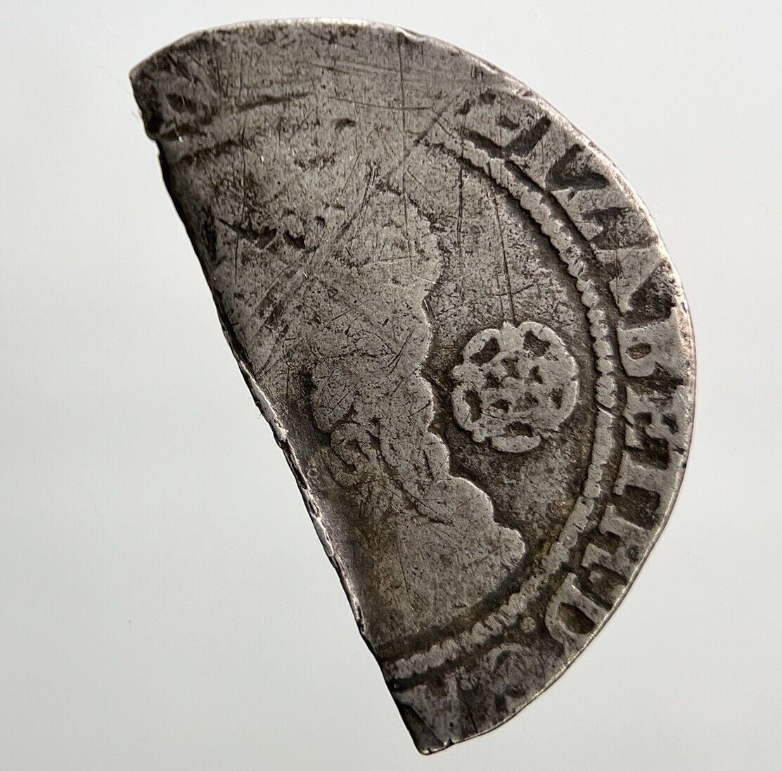 Elizabeth I 1st Sixpence | British Silver Hammered Coin | a670