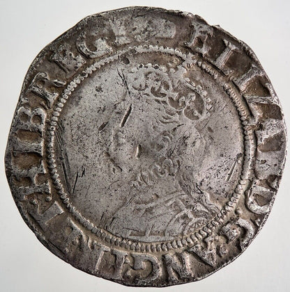 Elizabeth I 1st Shillong Hammered Silver Coin | Collectable Grade | a9932