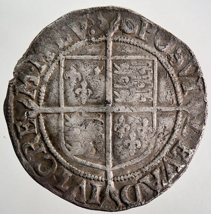 Elizabeth I 1st Shillong Hammered Silver Coin | Collectable Grade | a9932