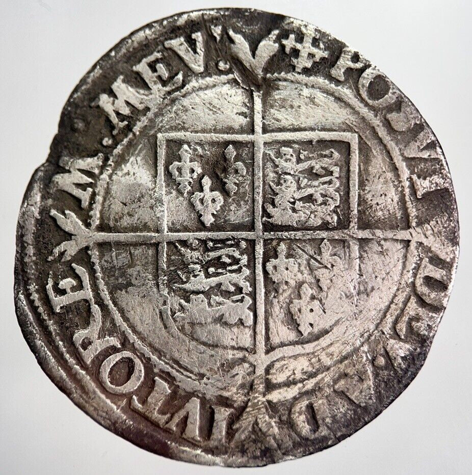 Elizabeth I 1st Shilling Hammered Silver Coin | Collectable Grade | a8393