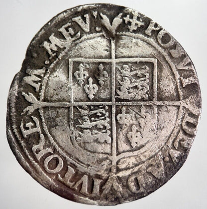 Elizabeth I 1st Shilling Hammered Silver Coin | Collectable Grade | a8393