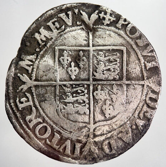 Elizabeth I 1st Shilling Hammered Silver Coin | Collectable Grade | a8393