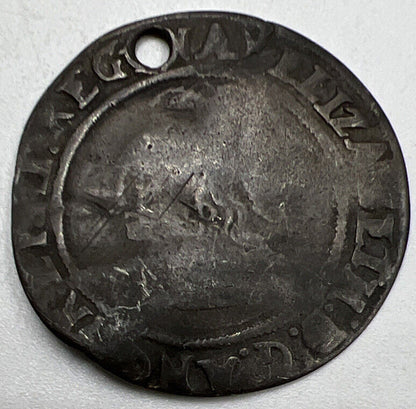 Elizabeth I 1st Sixpence | British Silver Coin | Collectable Grade | a959