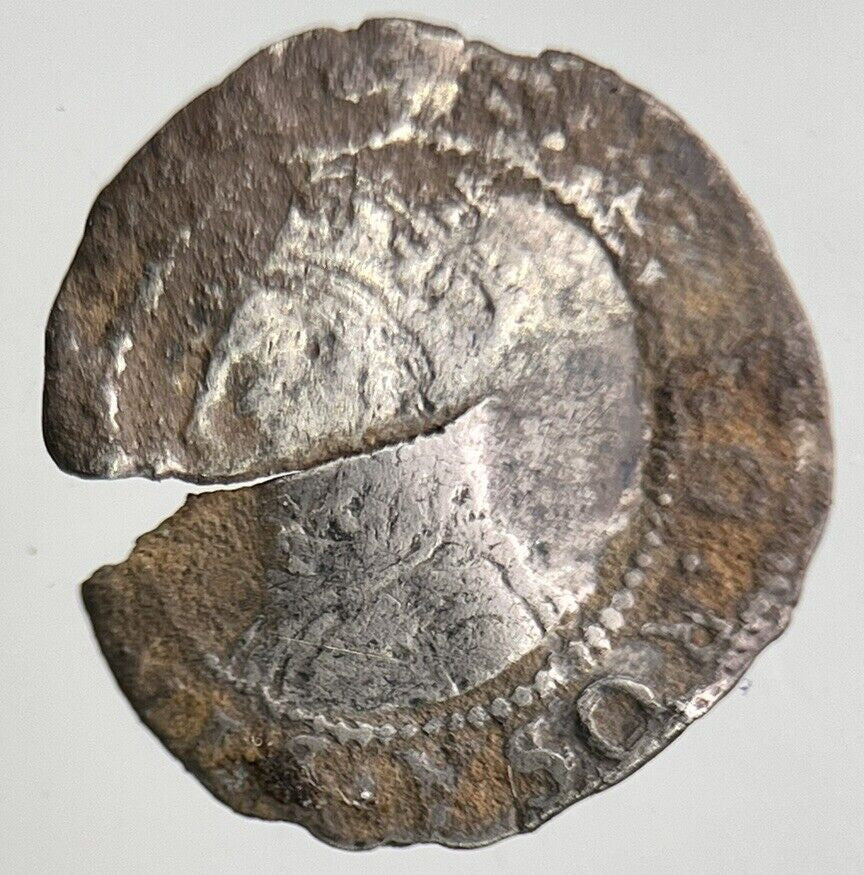 Elizabeth I 1st Penny Silver Hammered Coin | Collectable Grade