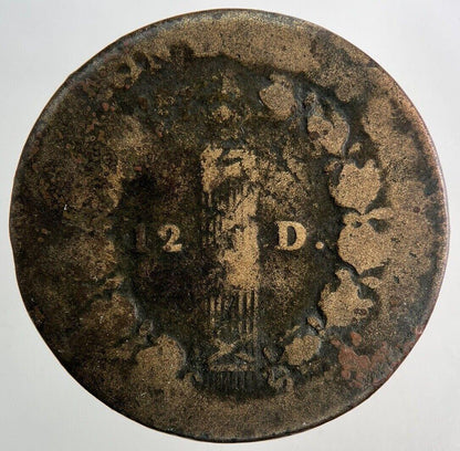 France 1 Sol Coin Louis XVI | Collectable Grade