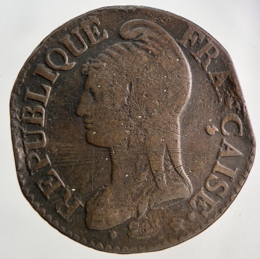 France 5 Cinq Centimes Coin | Fine Collectable Grade