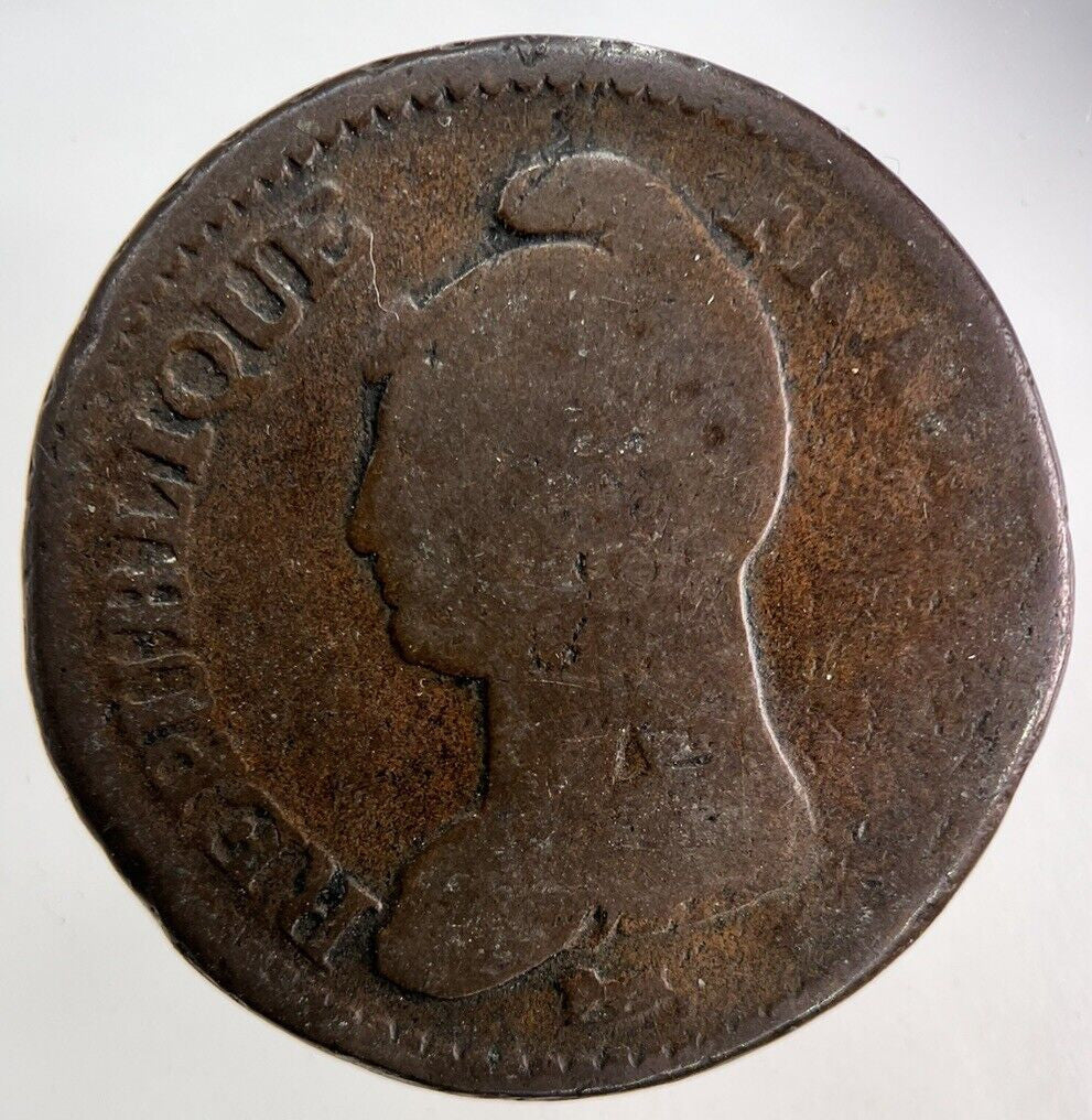 France 5 Centimes Coin | Fair Grade