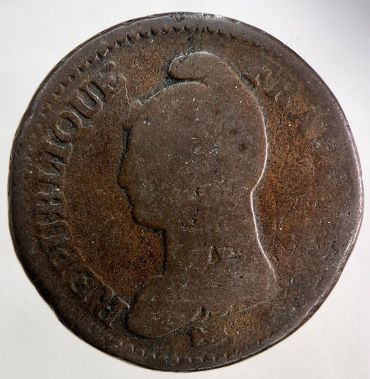 France 5 Centimes Coin | Fair Grade