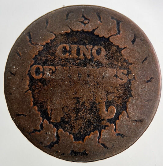 France 5 Cinq Centimes Coin | Collectable Grade