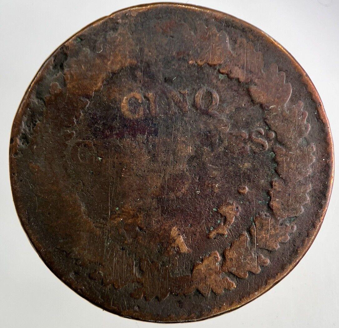 France 5 Cinq Centimes Coin | Collectable Grade