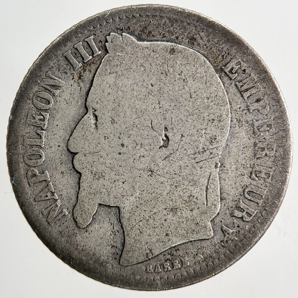 France 1 Franc Silver Coin | Fair Grade