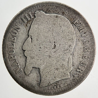 France 1 Franc Silver Coin | Fair Grade