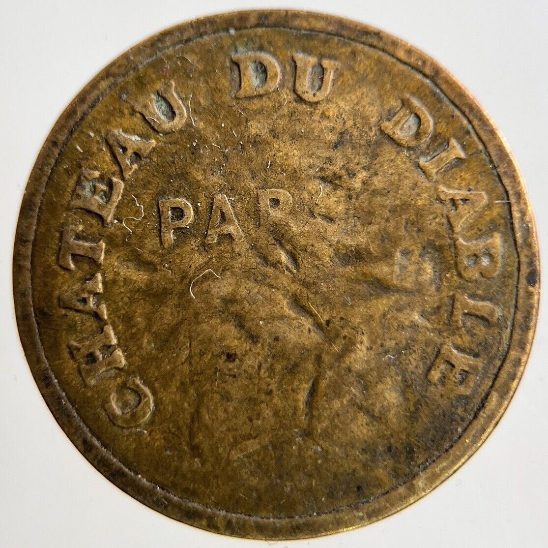 France Chateau Du Diable Paris Brothel Token Coin | Collectable Grade