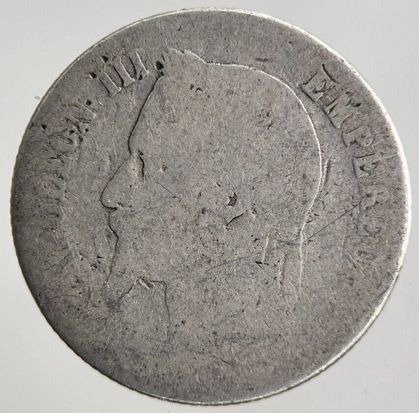 France 50 Centimes Silver Coin | Collectable Grade