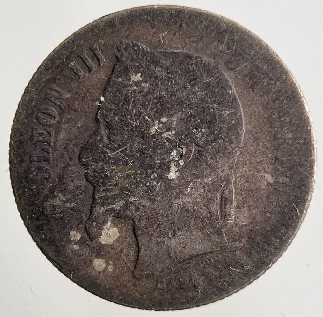 France 50 Centimes Silver Coin | Collectable Grade