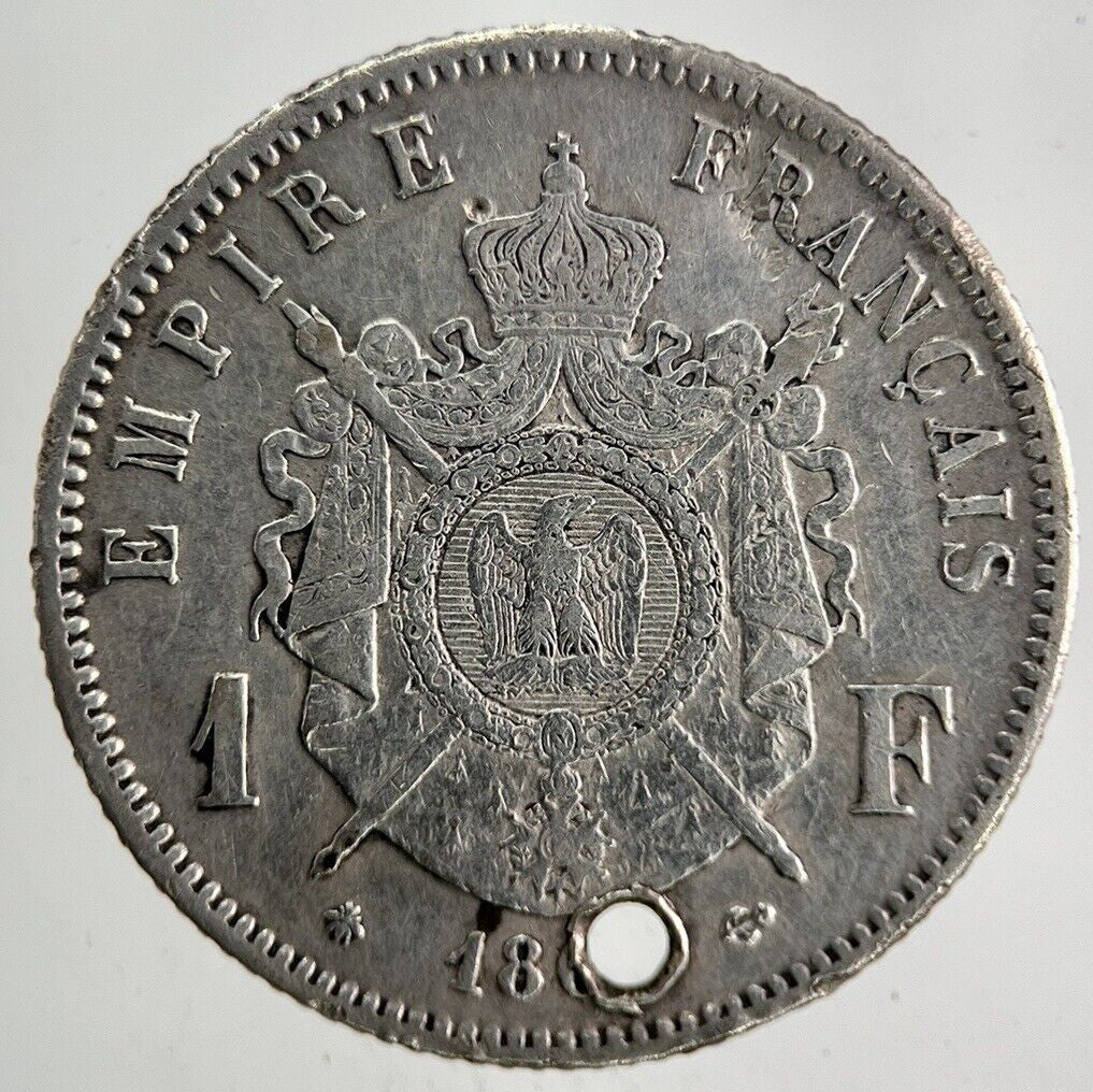 France 1 Franc Silver Coin | Fine Collectable Grade