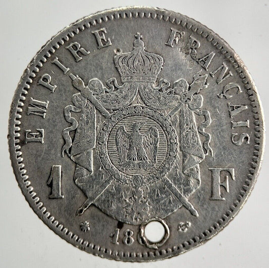 France 1 Franc Silver Coin | Fine Collectable Grade