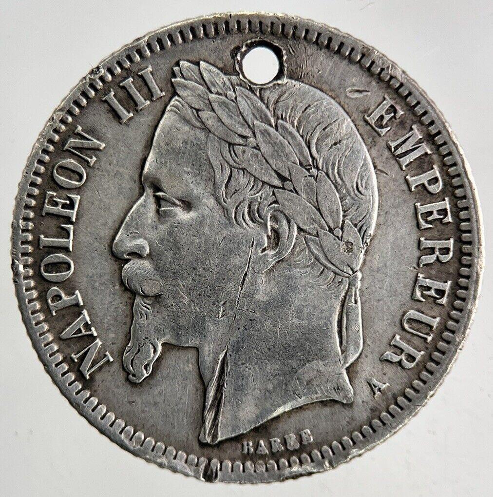 France 1 Franc Silver Coin | Fine Collectable Grade