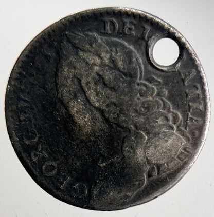 George II 2nd Sixpence Silver Coin | Collectable Grade | a4673