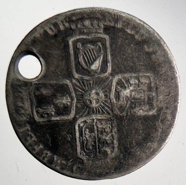 George II 2nd Sixpence Silver Coin | Collectable Grade | a4673