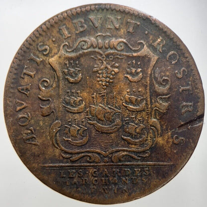 France Les Gardes Paris Wine Merchants Token Coin | Collectable Grade
