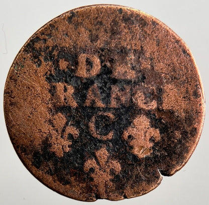 France 1 Liard De France Louis XIV Coin | Collectable Grade