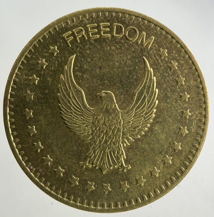 Freedom Eagle No Cash Value Token Coin | Fine Collectable Grade