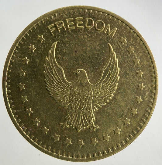 Freedom Eagle No Cash Value Token Coin | Fine Collectable Grade