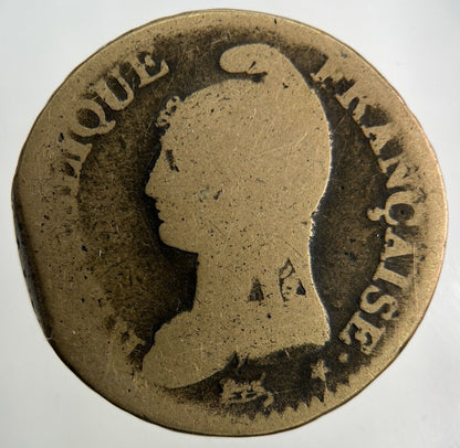 France Lan 5 Un 1 Decime Coin | Collectable Grade