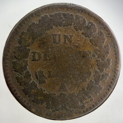 France Lan 5 Un 1 Decime Coin | Collectable Grade