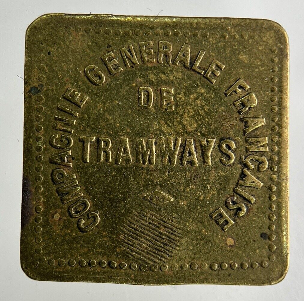 France Tramways 20 C Token Coin | Collectable Grade
