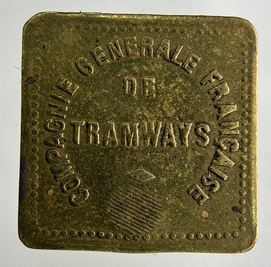 France Tramways 20 C Token Coin | Collectable Grade
