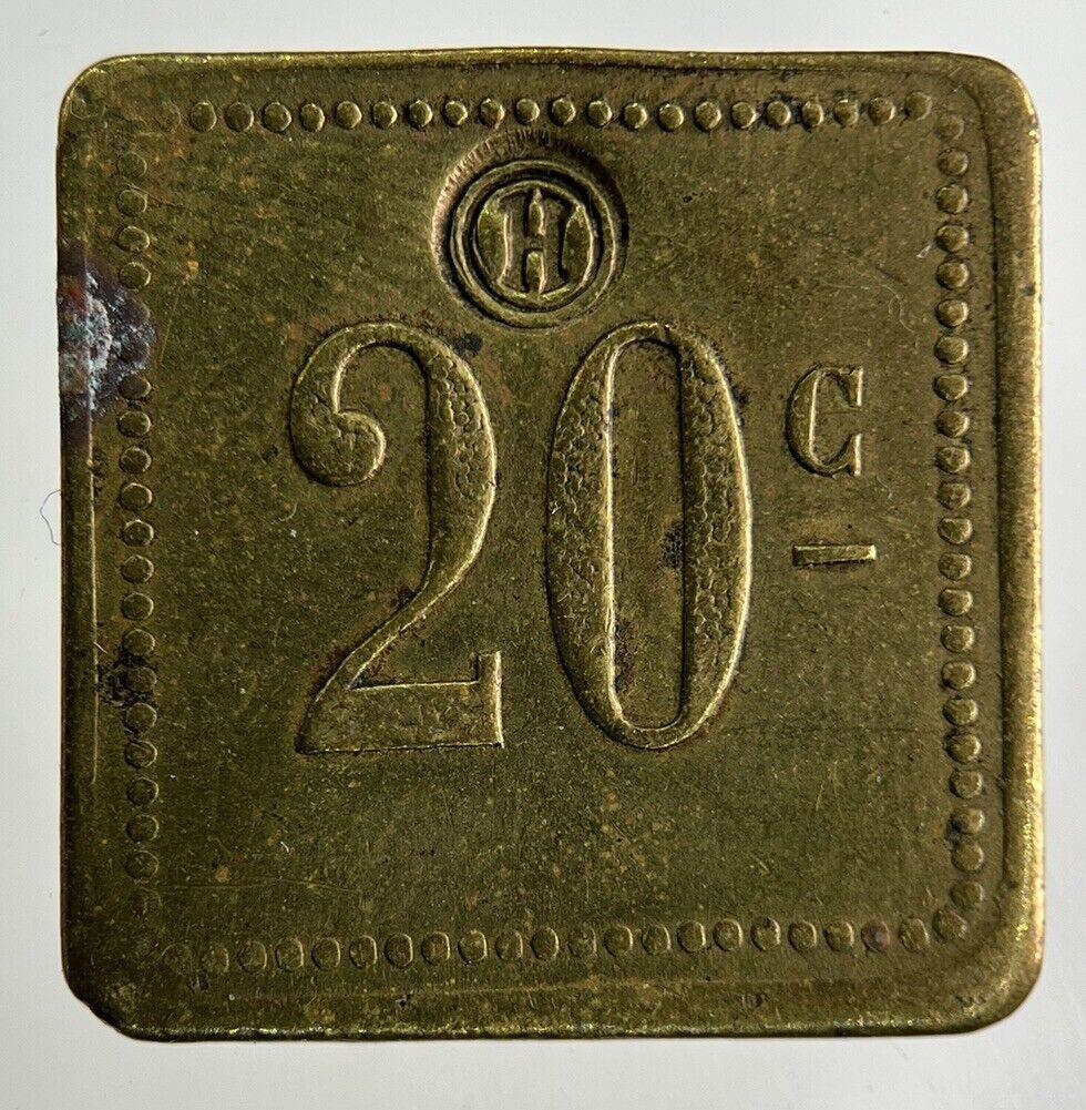 France Tramways 20 C Token Coin | Collectable Grade