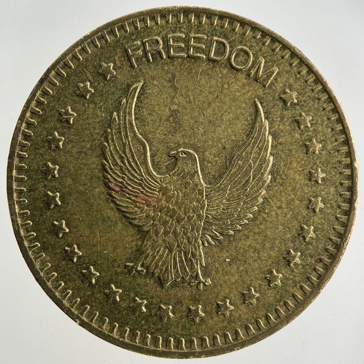 Freedom Eagle No Cash Value Token Coin | Fine Collectable Grade