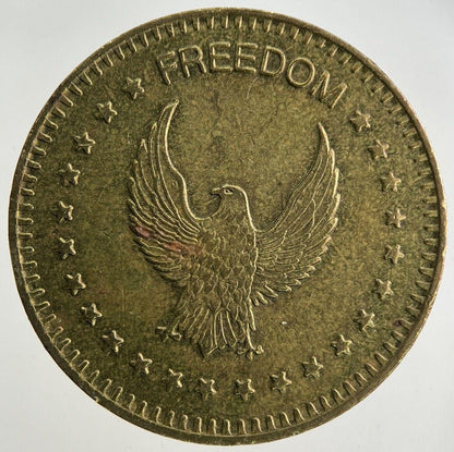 Freedom Eagle No Cash Value Token Coin | Fine Collectable Grade
