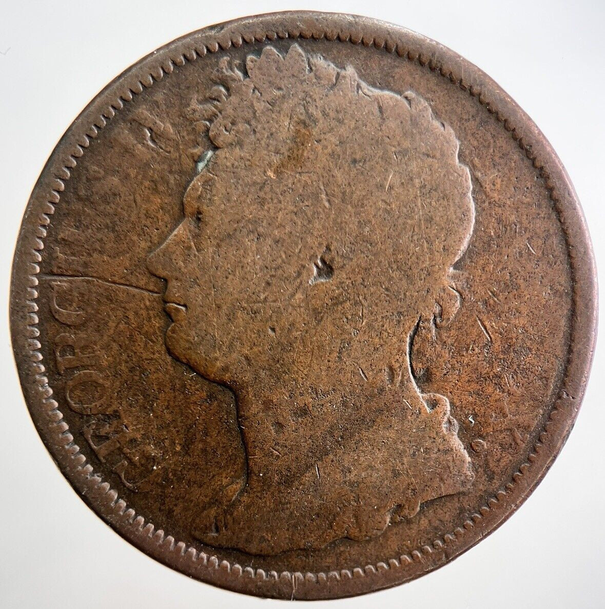 Irish  One Penny Coin | Fair Grade