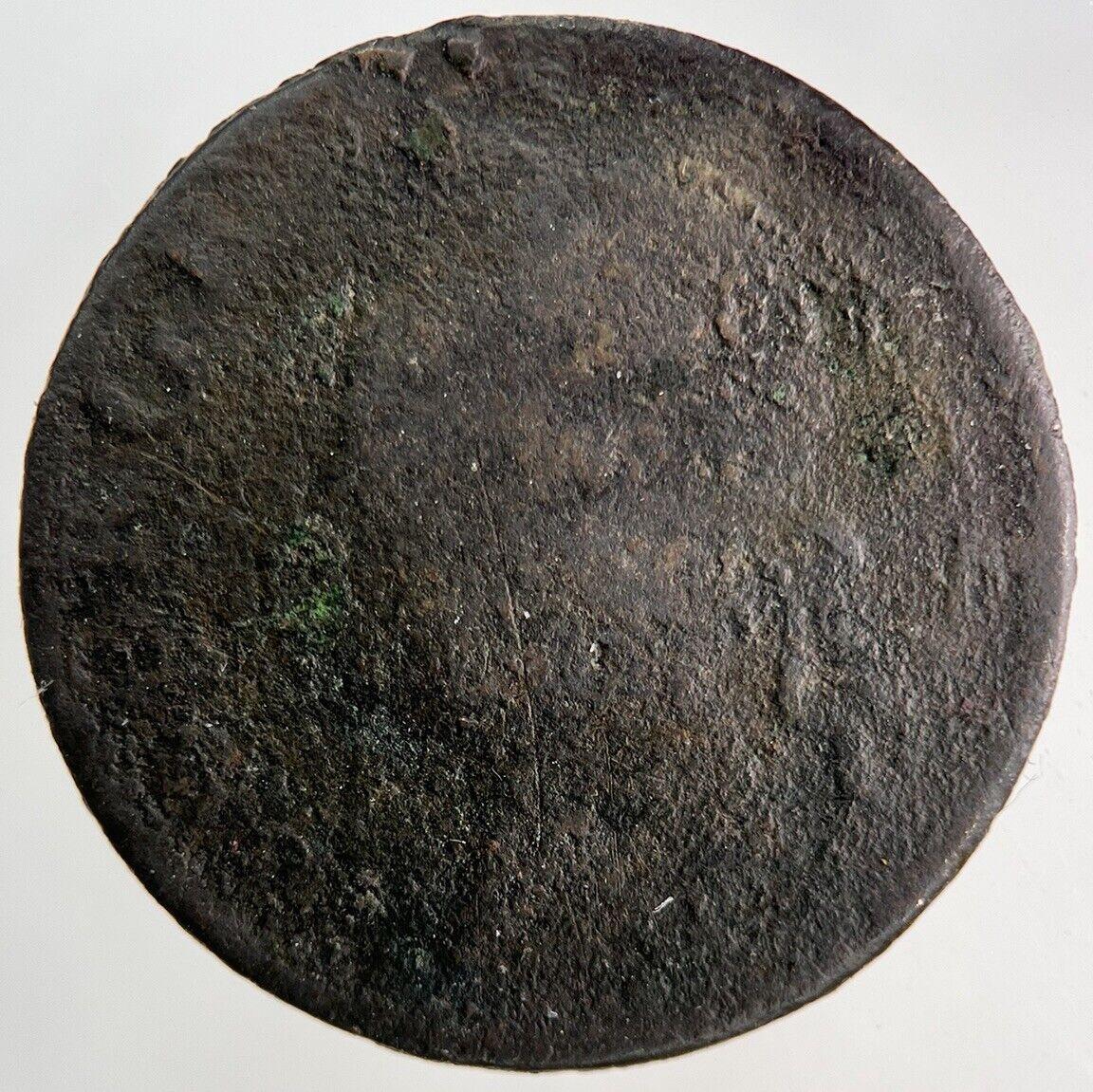 Irish George II 2nd Half-Penny Coin | Worn Grade