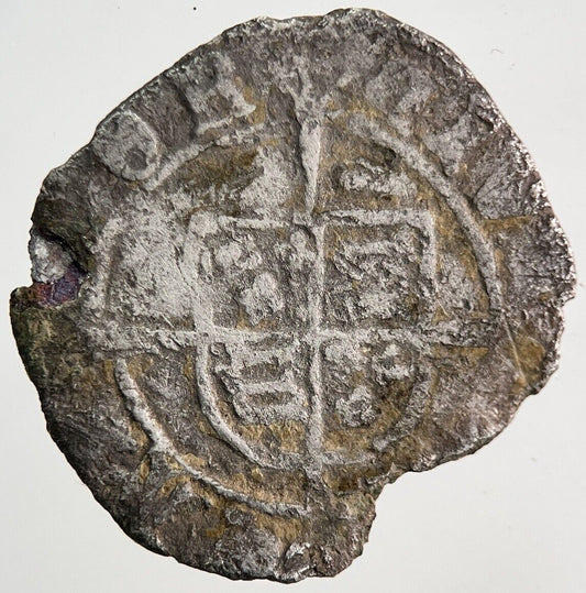 Henry VIII 8th Half-Groat Hammered Silver Coin | Collectable Grade