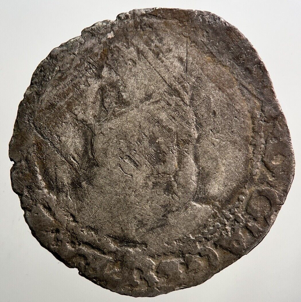 Henry VIII 8th Hammered Silver Groat Coin | Collectable Grade | a2751