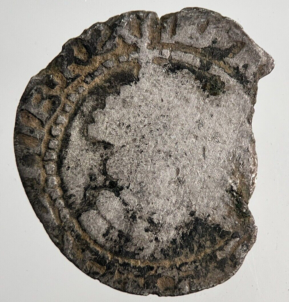 Henry VIII 8th Hammered Silver Half-Groat Coin | Collectable Grade | a9020