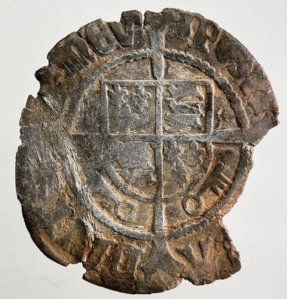 Henry VIII 8th Half-Groat Silver Hammered Coin | Collectable Grade
