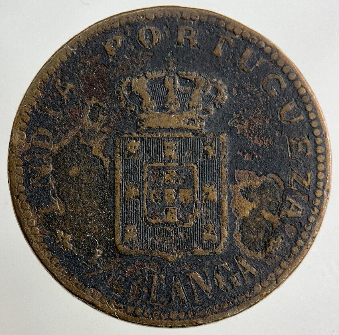 India Portugal Quarto 1/4 De Tanga Coin | Collectable Grade