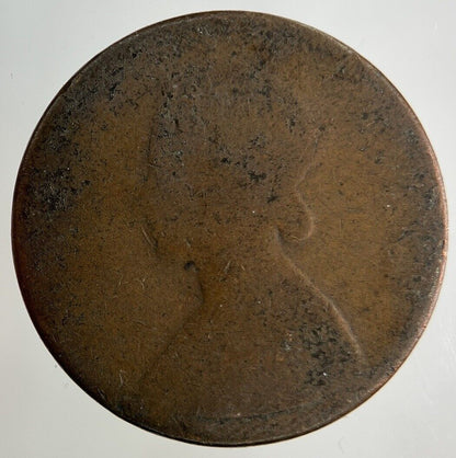 India 1/4 Quarter Anna Coin | Worn Grade