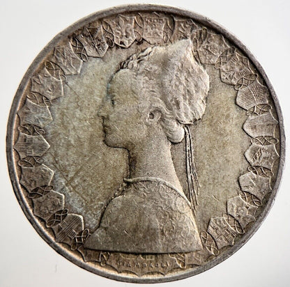 Italy 500 Lira Silver Coin | Very High Grade | a3653