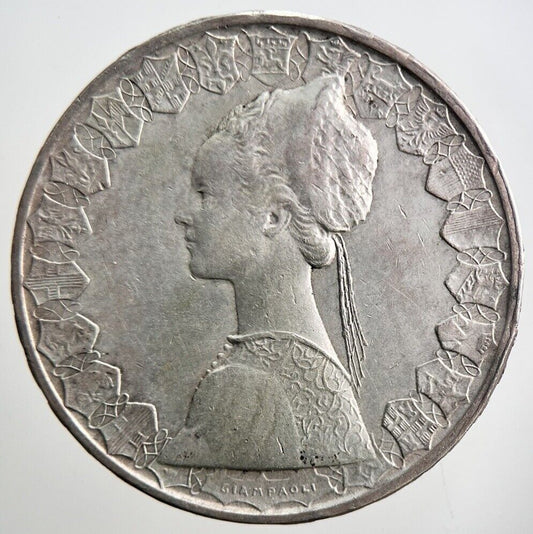 Italy 500 Lira Silver Coin | Very High Grade | a3654