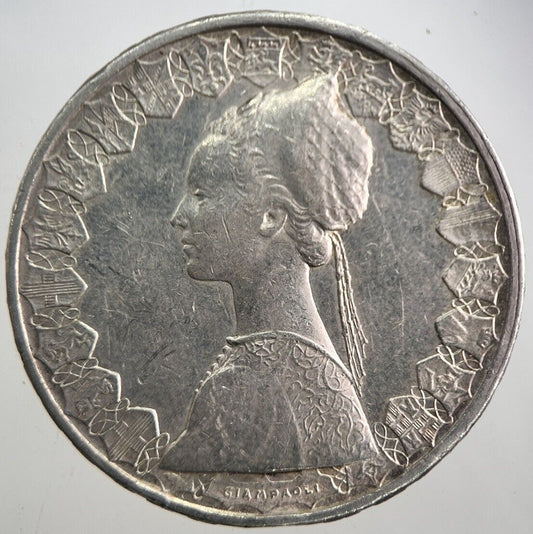 Italy 500 Lira Silver Coin | Very High Grade | a7660