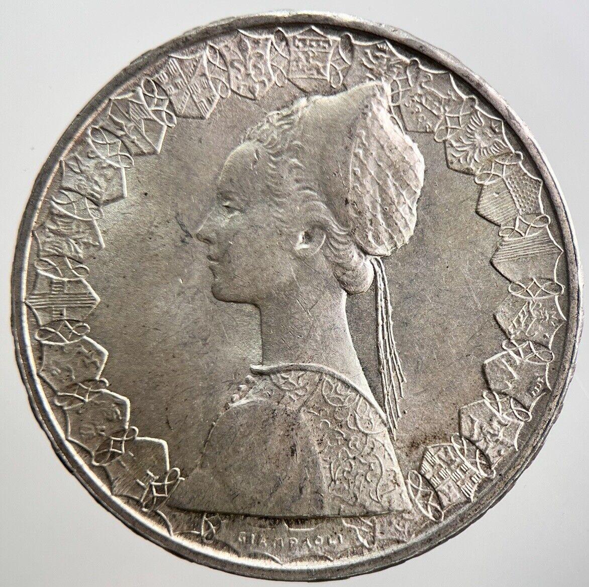 Italy 500 Lira Silver Coin | Very High Grade | a3652