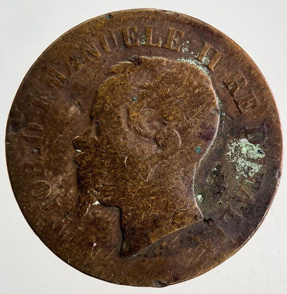 Italy 5 Centesimi Coin | Fair Grade