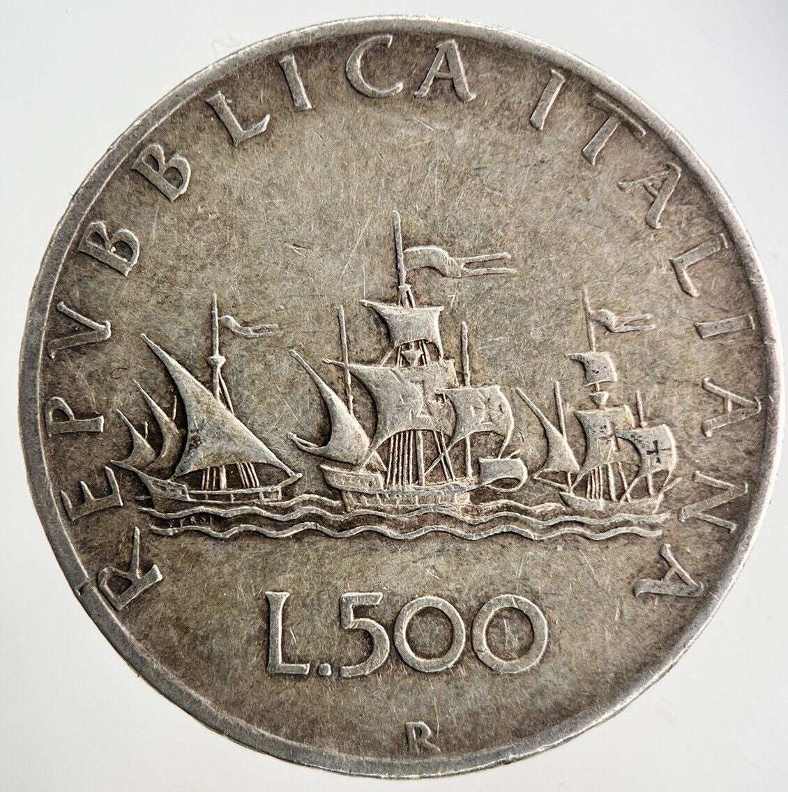 Italy 500 Lira Silver Coin | Fine Collectable Grade